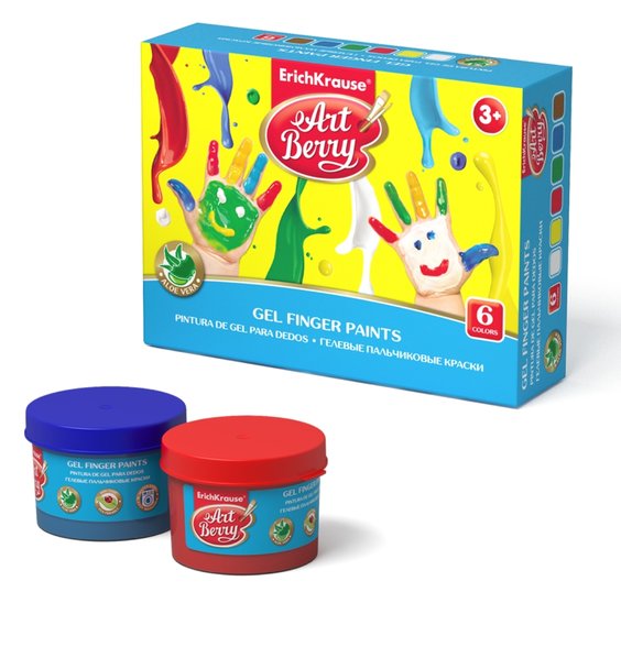ArtBerry® ujj festékek, 6 színben alt=