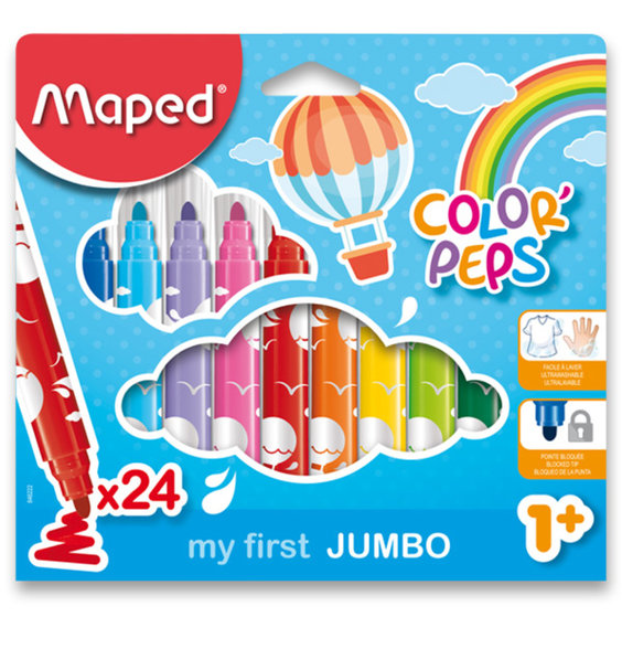 Fixy Color´ Peps Jumbo, 24 színben alt=