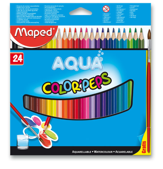Színes ceruza Color´Peps Aqua , 24 színben alt=