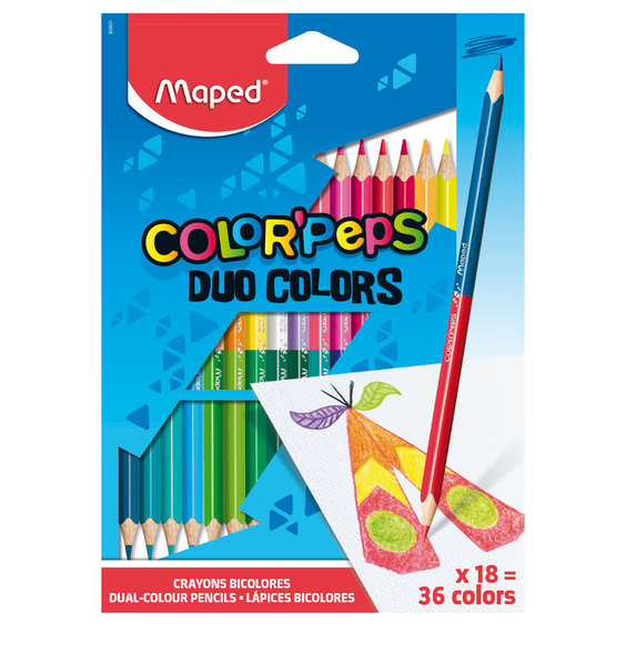Színes ceruza Color´Peps Duo , 36 színben alt=