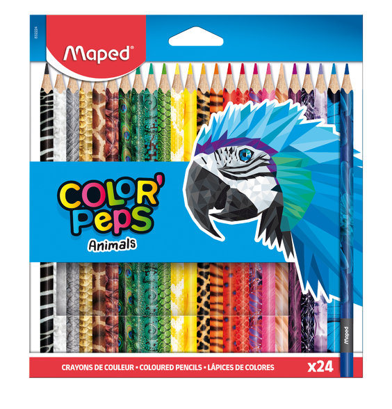 Színes ceruza Color' Peps Animals, 24 színben alt=