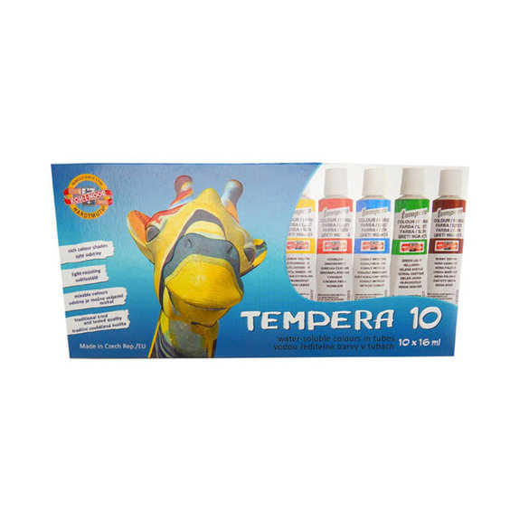 Tempera festék, 10 szín / tubus 16 ml alt=