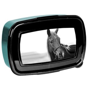 Uzsonnás doboz Ló, fekete-kék-1