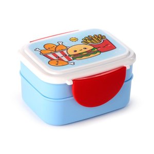 Uzsonnás doboz evőeszközzel – Bento box Foodiemals-1