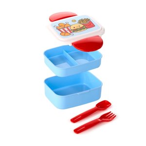 Uzsonnás doboz evőeszközzel – Bento box Foodiemals-2