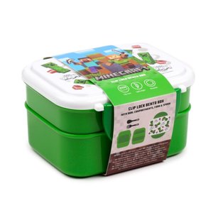 Uzsonnás doboz evőeszközzel – Bento box Minecraft Creeper & TNT-3