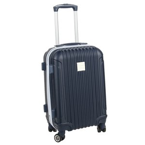 Utazó bőrönd  20" fekete 39 x 55 x 21 cm-1