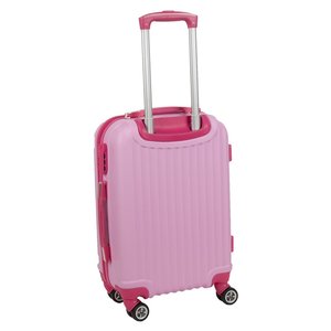 Utazó bőrönd 20" rózsaszín 39 x 55 x 21 cm-3