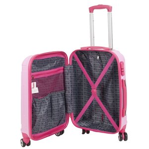 Utazó bőrönd 20" rózsaszín 39 x 55 x 21 cm-5