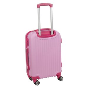Utazó bőrönd  24" rózsaszín 45 x 67 x 24 cm-3