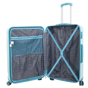 Cestovní kufr 28" tyrkysový 50 x 77 x 27 cm-5