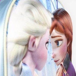 3D Frozen Anna és Elza hátizsák-5