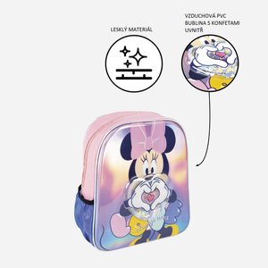 Gyerek hátizsák 3D Minnie, konfettivel-4