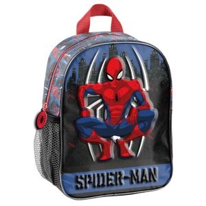 Gyerek hátizsák 3D  Spiderman, fekete-kék-1