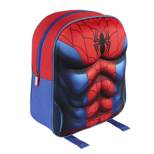 Gyerek hátizsák Spiderman 3D, piros / kék-1