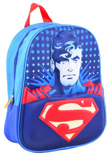 Gyerek hátizsák Superman 3D, kék-1