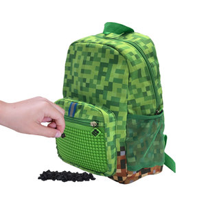 Gyermek hátizsák MineCraft zöld-1