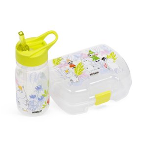Uzsonnás doboz és vizespalack szett 400 ml + 380 ml – Moomin Tammi (Mumin)-2