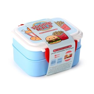Uzsonnás doboz evőeszközzel – Bento box Foodiemals-3