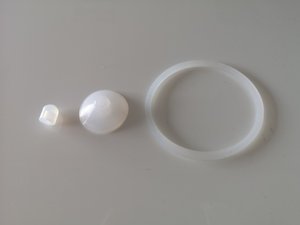 Náhradní sada silikonového těsnění pro láhve Pexo, 3 ks-1