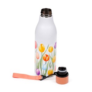 Rozsdamentes acél termoszpalack 500 ml – Tulips (Tulipán)-3