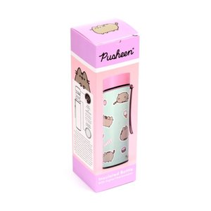 Rozsdamentes acél termoszpalack digitális hőmérővel 450 ml – Pusheen macska-5