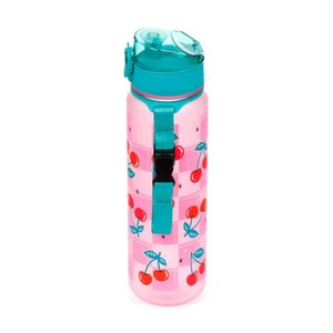 Törhetetlen műanyag palack kupakkal 600 ml – Cherry (cseresznye)-6