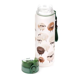 Törhetetlen műanyag palack kupakkal 600 ml – Sheep (bárány)-3