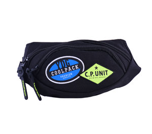 Vesetáska Albany Badges fekete-3