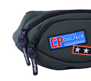 Vesetáska Albany Badges zöld-5