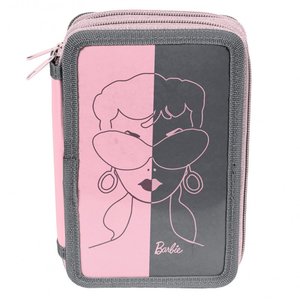 Tolltartó Barbie Rózsaszín-szürke, két szintes-1