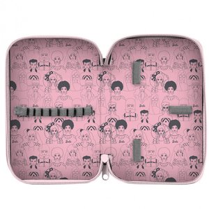 Tolltartó Barbie Rózsaszín-szürke, két szintes-3