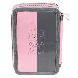 Tolltartó Barbie Rózsaszín-szürke, két szintes-4