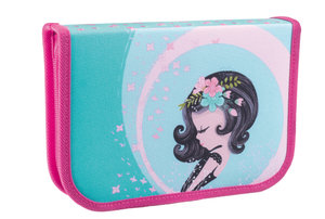 Szétnyitható tolltartó Cute girl-1