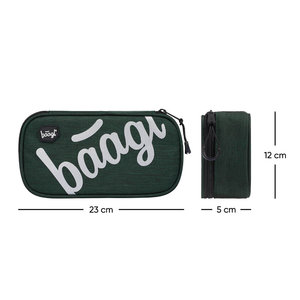 Penál etue Logo zelený-4