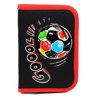 Szétnyitható tolltartó Goool, fekete-1