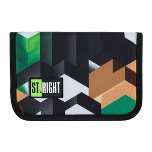 Penál Green 3D Blocks rozkládací-1