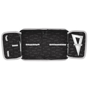 Tolltartó Horses fekete, szétnyitható-2