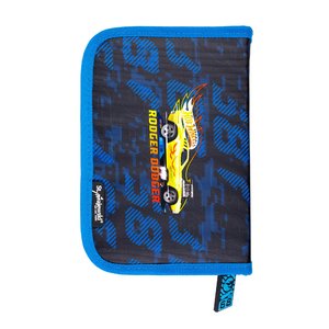 Szétnyitható tolltartó Hot Wheels, fekete-2