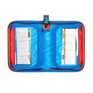 Szétnyitható tolltartó Hot Wheels, fekete-3