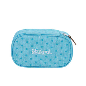 Penál Jumbo blue with blue foil dots-1