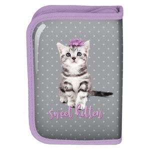 Tolltartó Kitty, szürke, szétnyitható-3