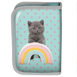 Tolltartó Cica kék, szétnyitható és felszerelt -2