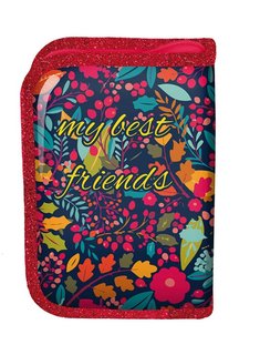 Penál Kůň červený rozkládací-3