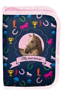 Tolltartó Ló, kék szétnyitható -1