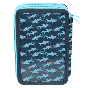 Penál Maui and sons Shark dvoupatrový-2