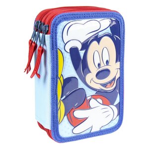 Háromszintes tolltartó Mickey mouse, felszereléssel-1