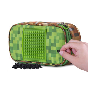 MineCraft ceruzatartó, beleértve a zöld pixeleket is-2
