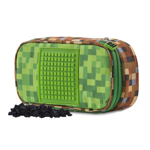 MineCraft ceruzatartó, beleértve a zöld pixeleket is-1