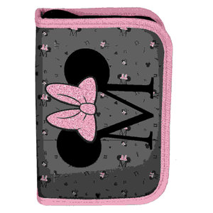 Penál Minnie šedý rozkládací-1